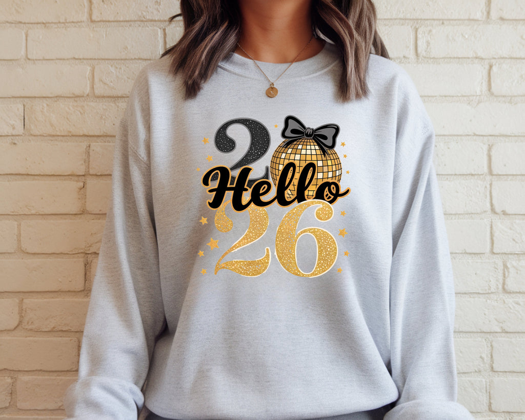 Hello 2026 New Year Sweatshirt