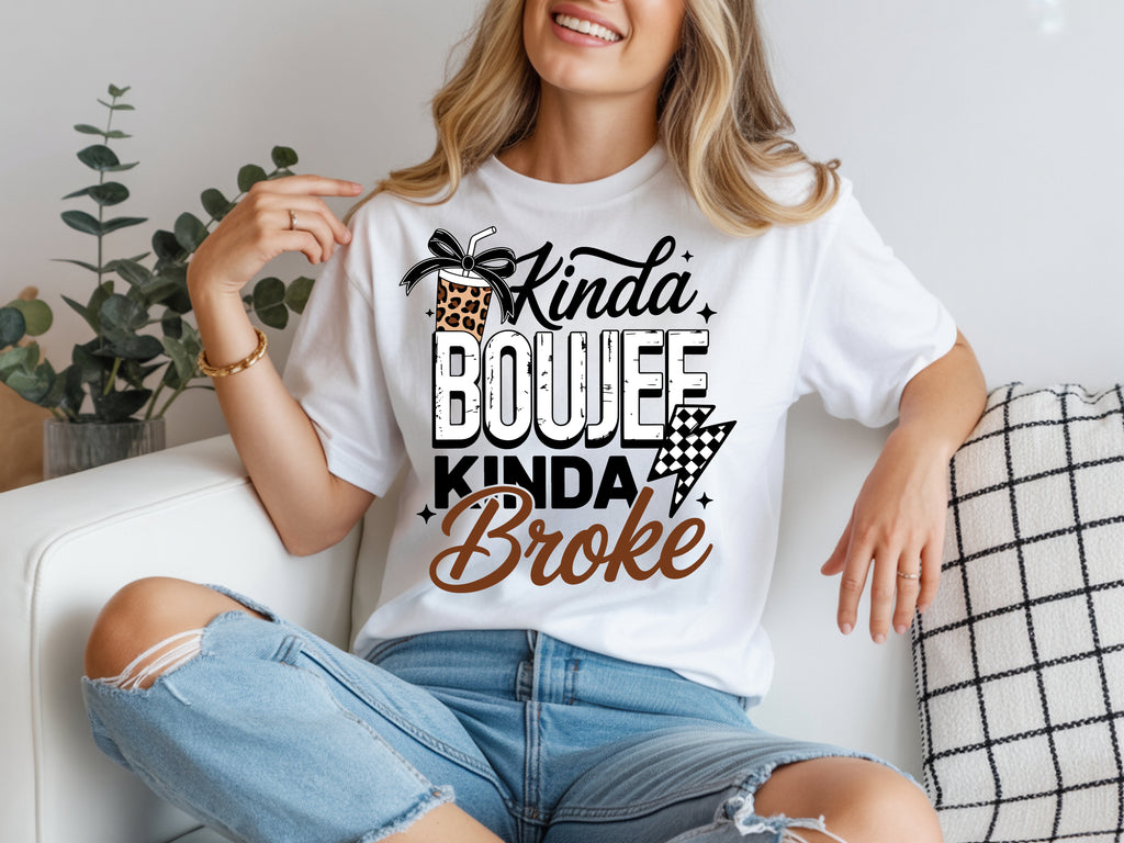 Kinda Boujee Kinda Broke Sweatshirt