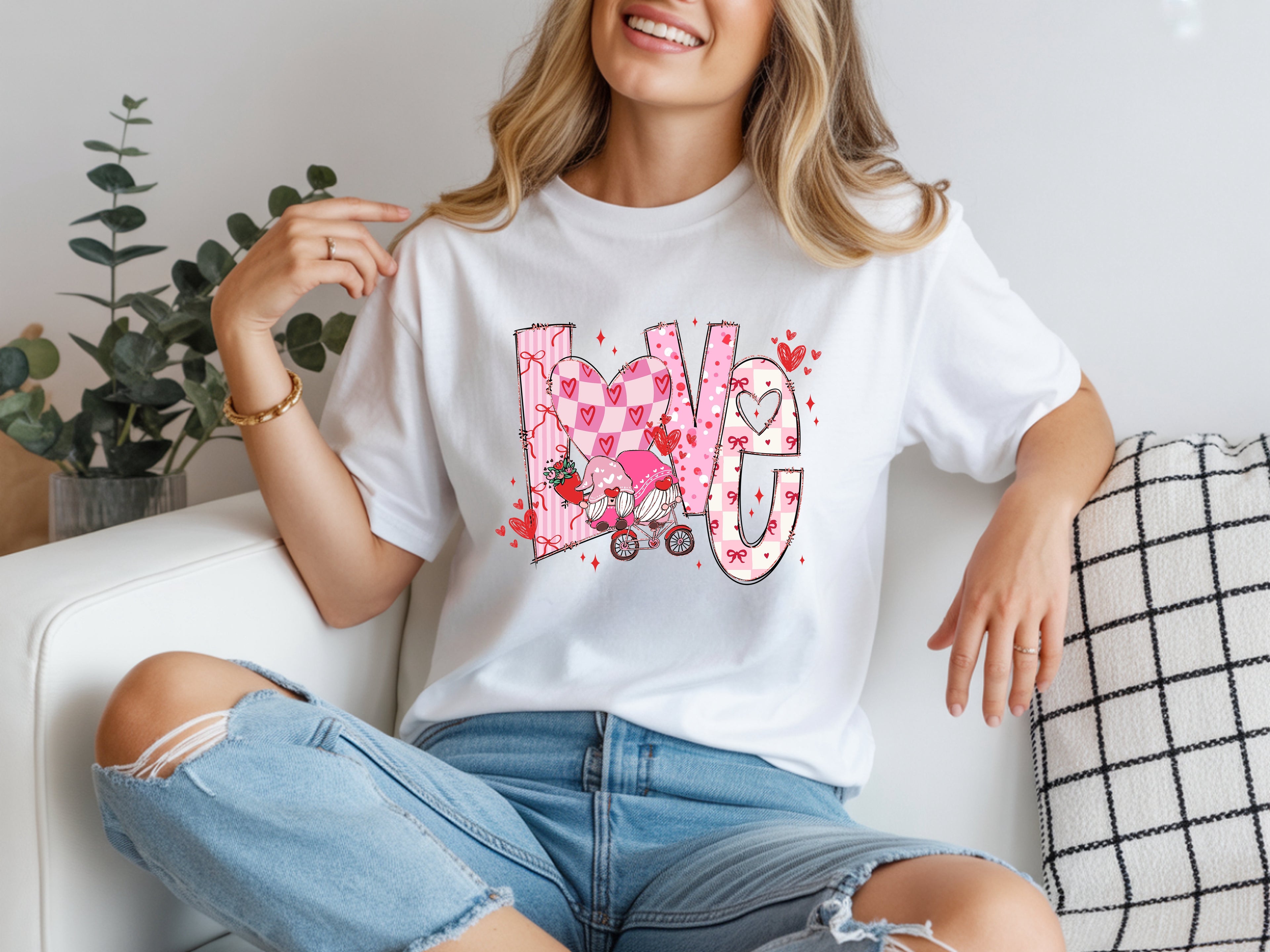 Love (Gnome Bicycle Ride) T-Shirt