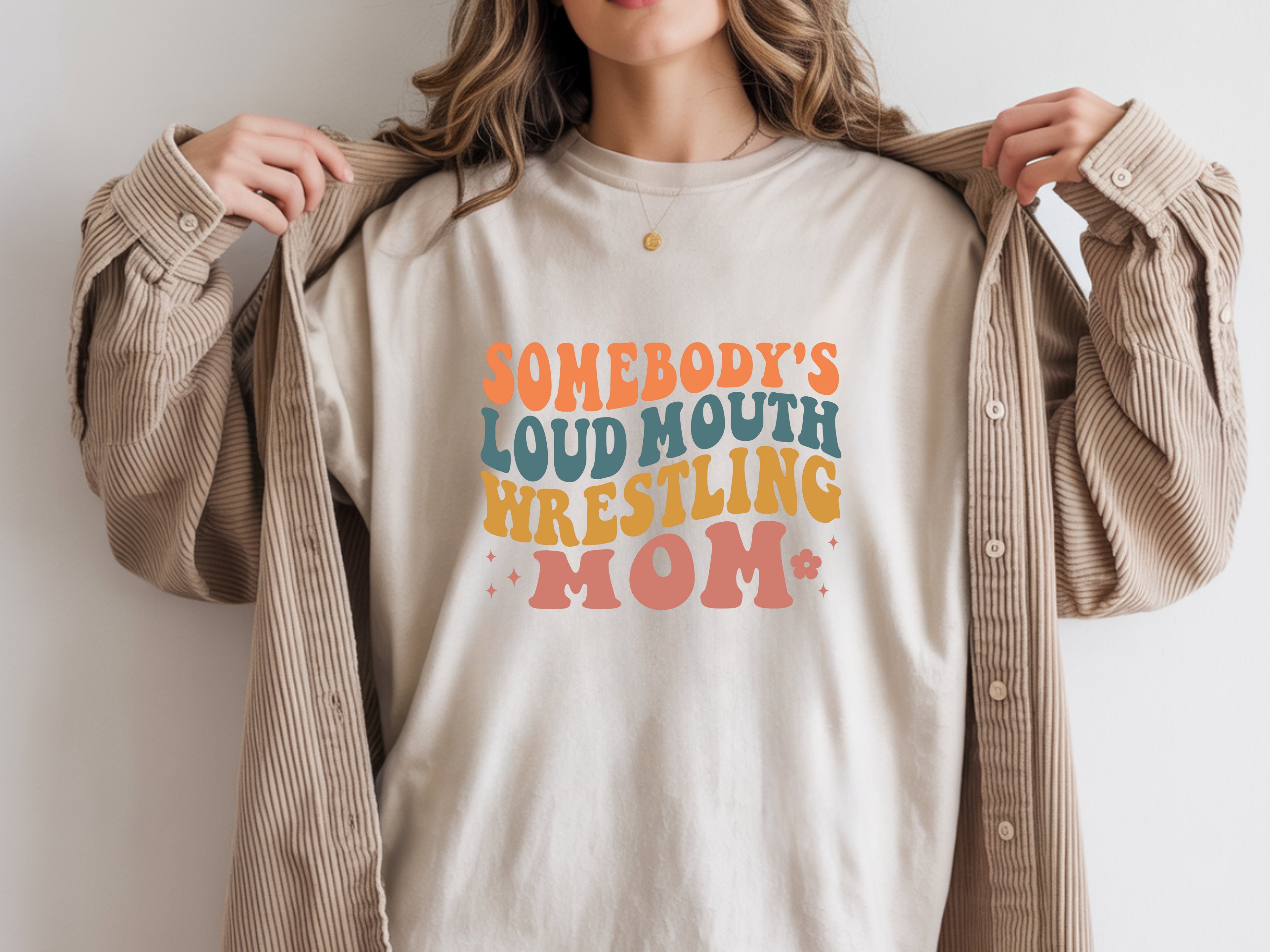 Somebody's Loud Mouth Wrestling Mom T-Shirt