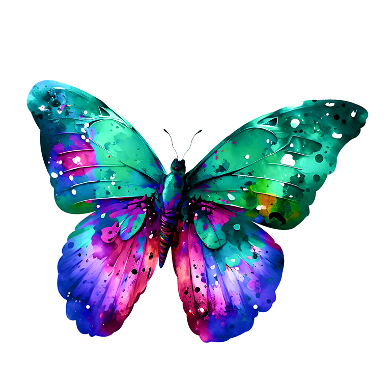 Butterfly Car Coaster - Set of 2