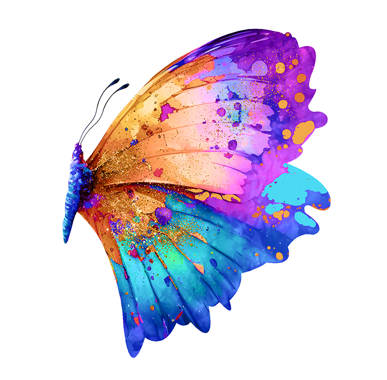 Butterfly Car Coaster - Set of 2