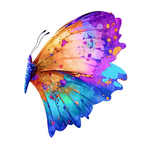 Butterfly Car Coaster - Set of 2