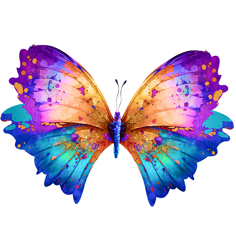 Butterfly Car Coaster - Set of 2