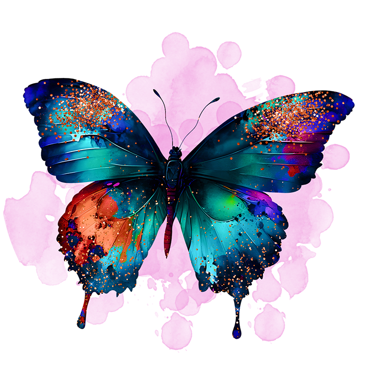 Butterfly Car Coaster - Set of 2