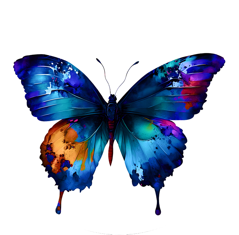 Butterfly Car Coaster - Set of 2