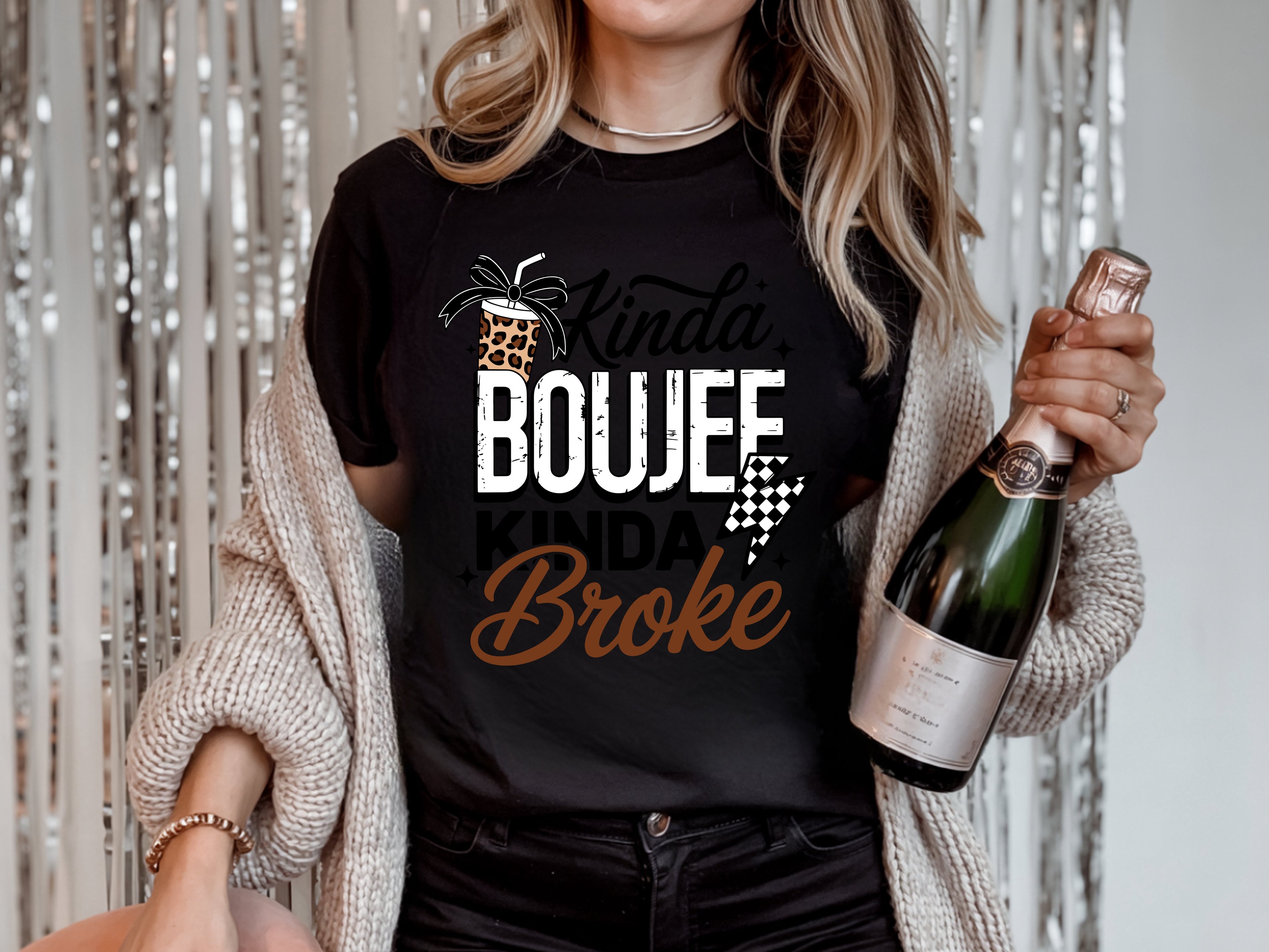 Kinda Boujee Kinda Broke Sweatshirt