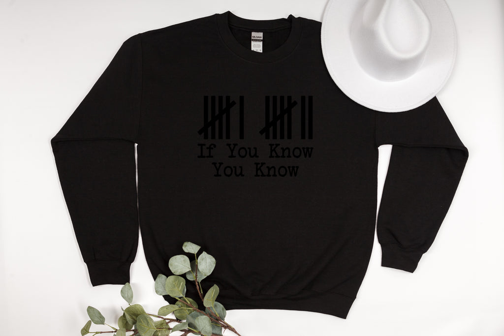 Viral "67" Tally Marks – IYKYK Trendy Sweatshirt