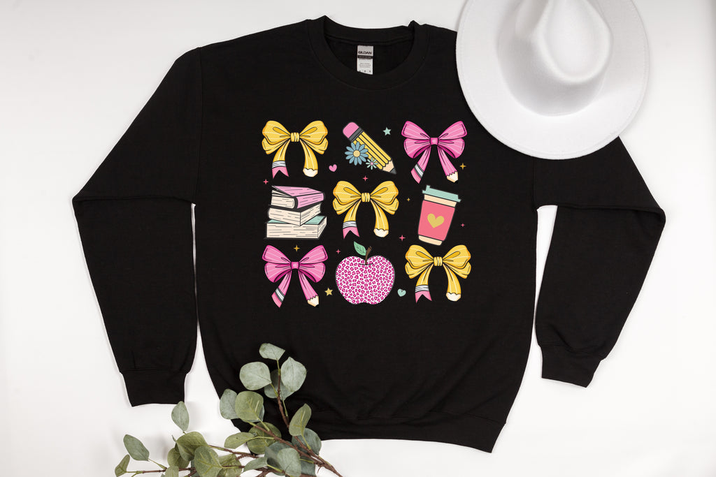 Coquette Classroom Cuties – Teacher Elements Mix & Match Sweatshirt