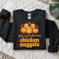 Just A Girl Who Loves Chicken Nuggets Sweatshirt