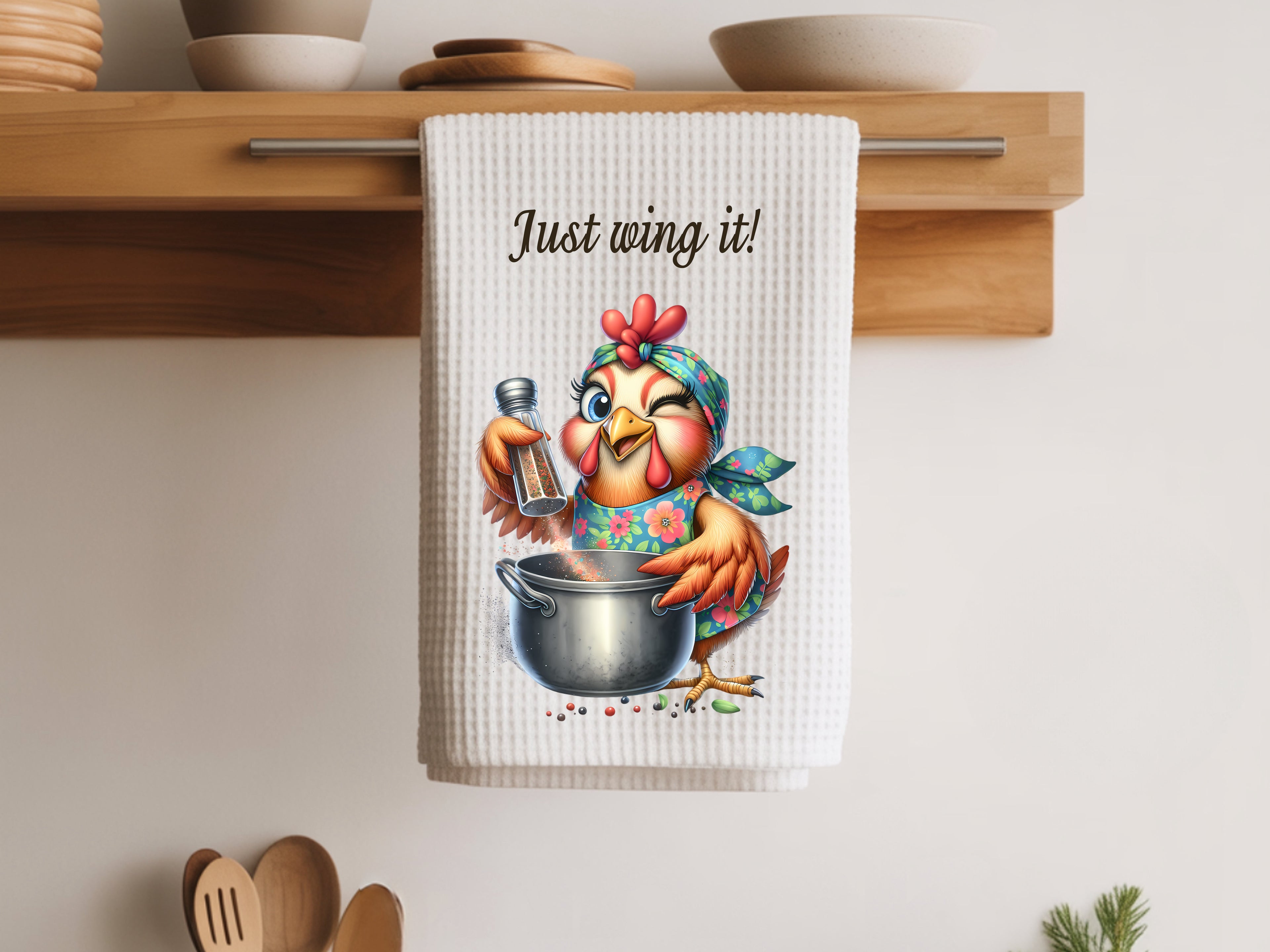 Just Wing it - Kitchen Towel