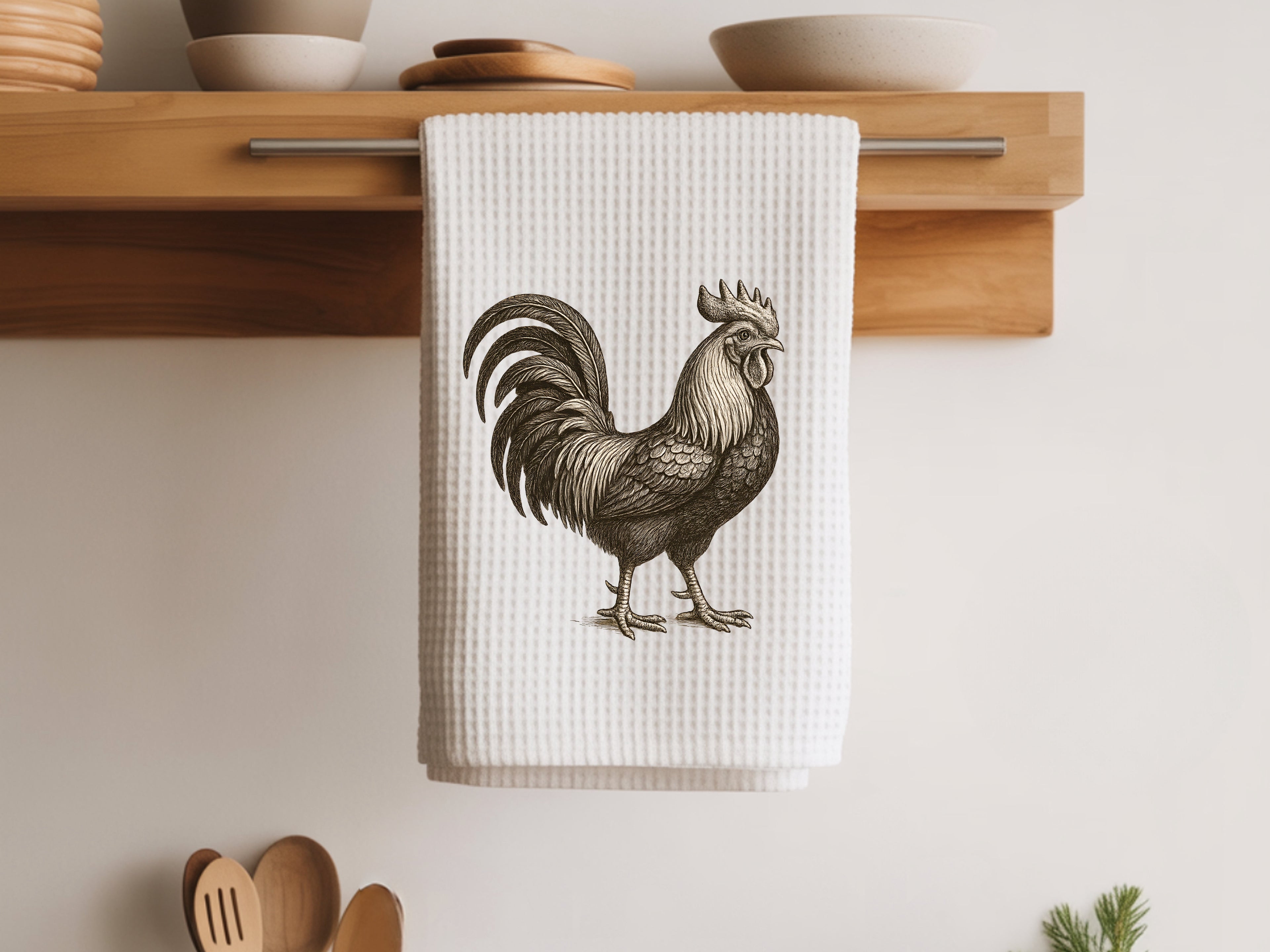 Rooster - Kitchen Towel