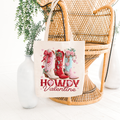 Howdy Valentine Embroidered Boots Eco-Friendly Canvas Tote