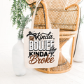 Kinda Boujee Kinda Broke Eco-Friendly Canvas Tote