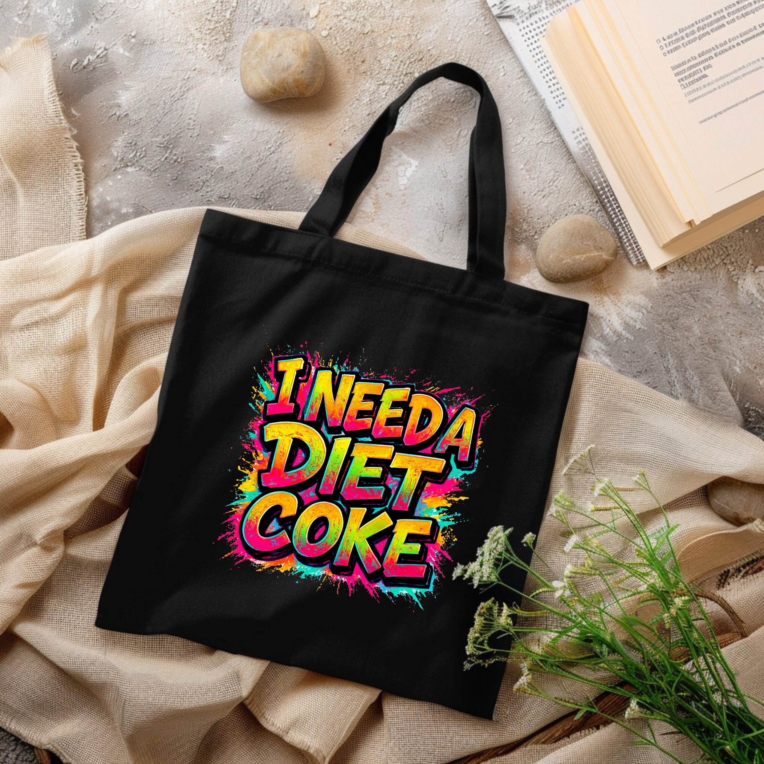 I Need A Diet Coke Canvas Tote