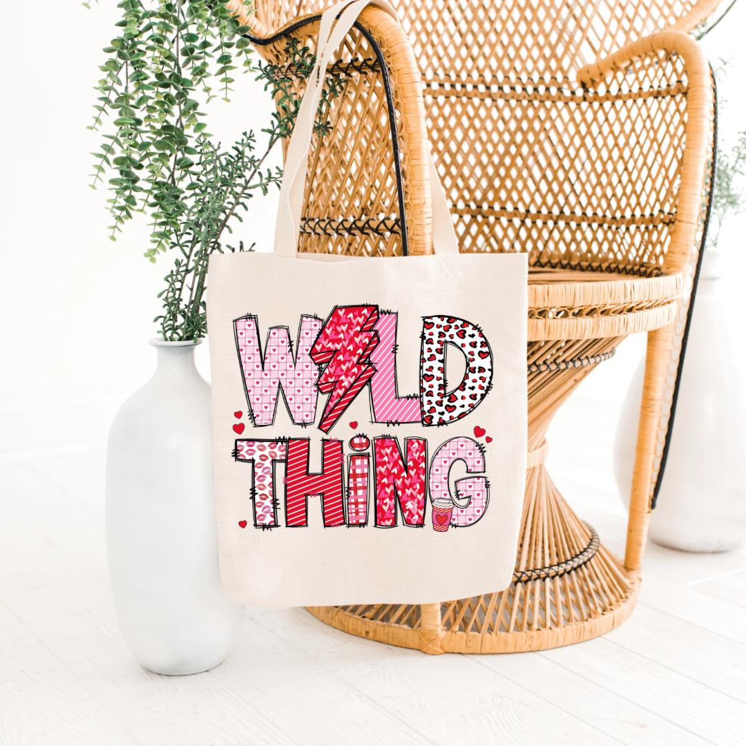 Wild Thing Eco-Friendly Canvas Tote