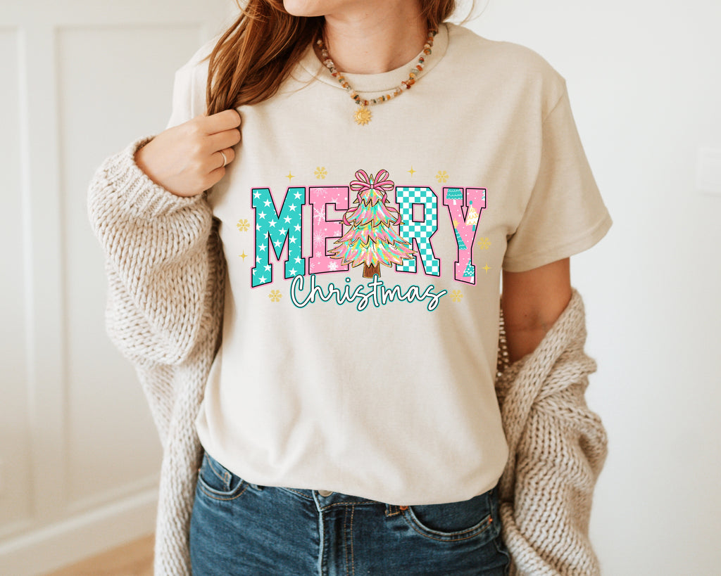 Merry Preppy Christmas" T-Shirt