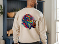 Colorful Santa Sweatshirt