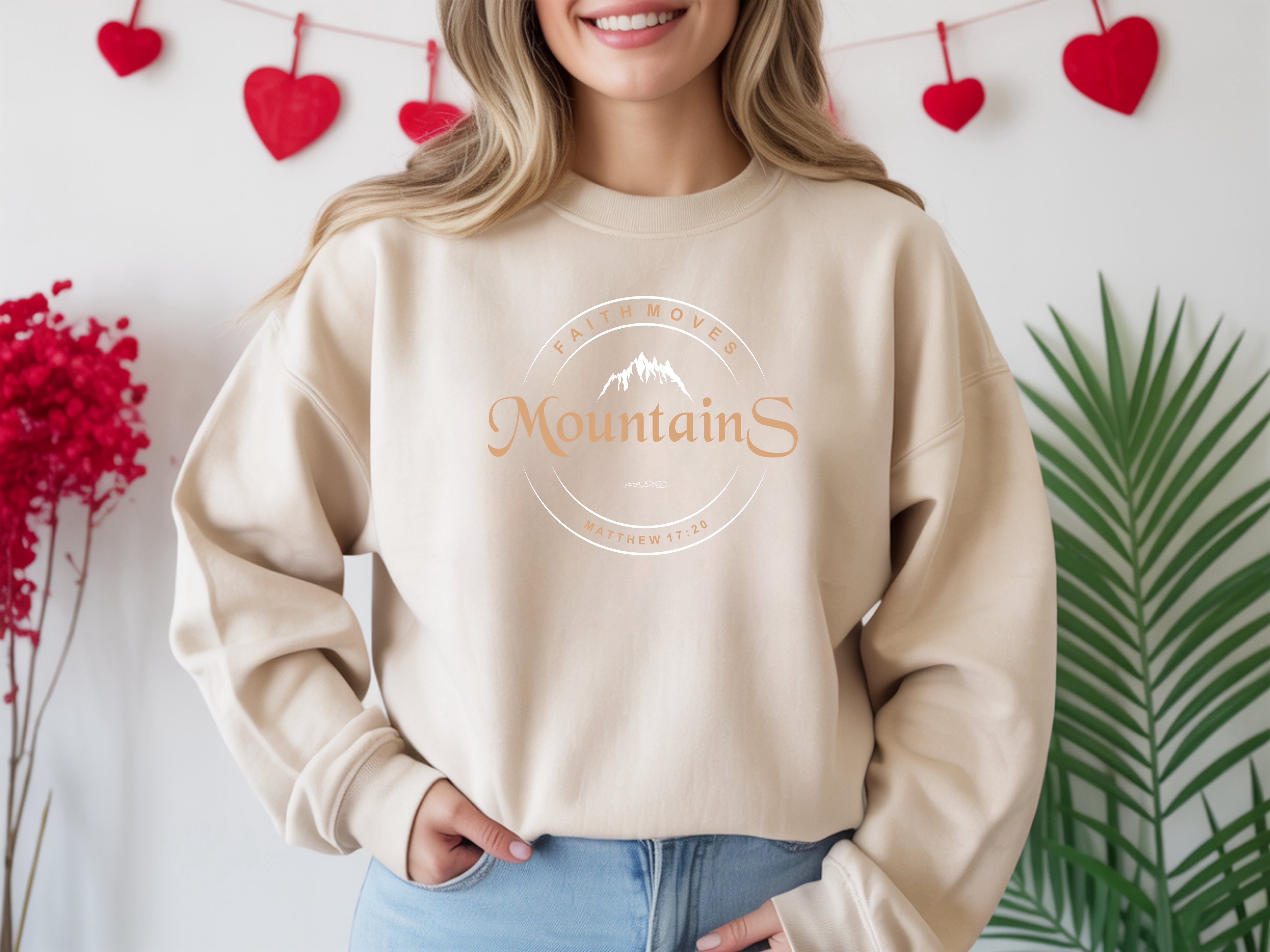 Faith Moves Mountains Sweatshirt