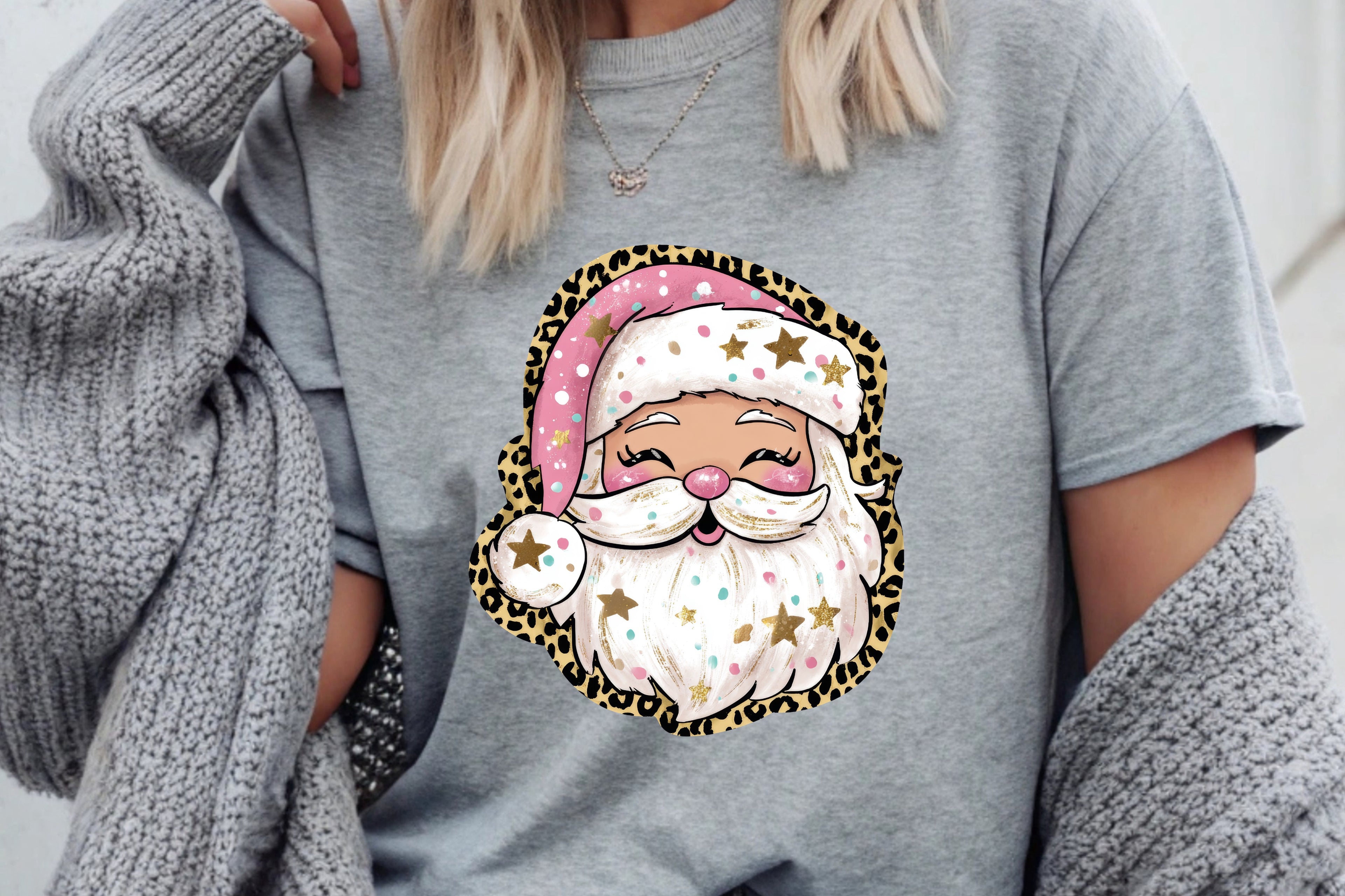 Preppy Santa - T-Shirt