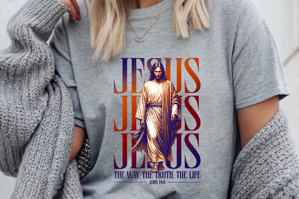 Jesus: The Way, The Truth, The Life T-Shirt