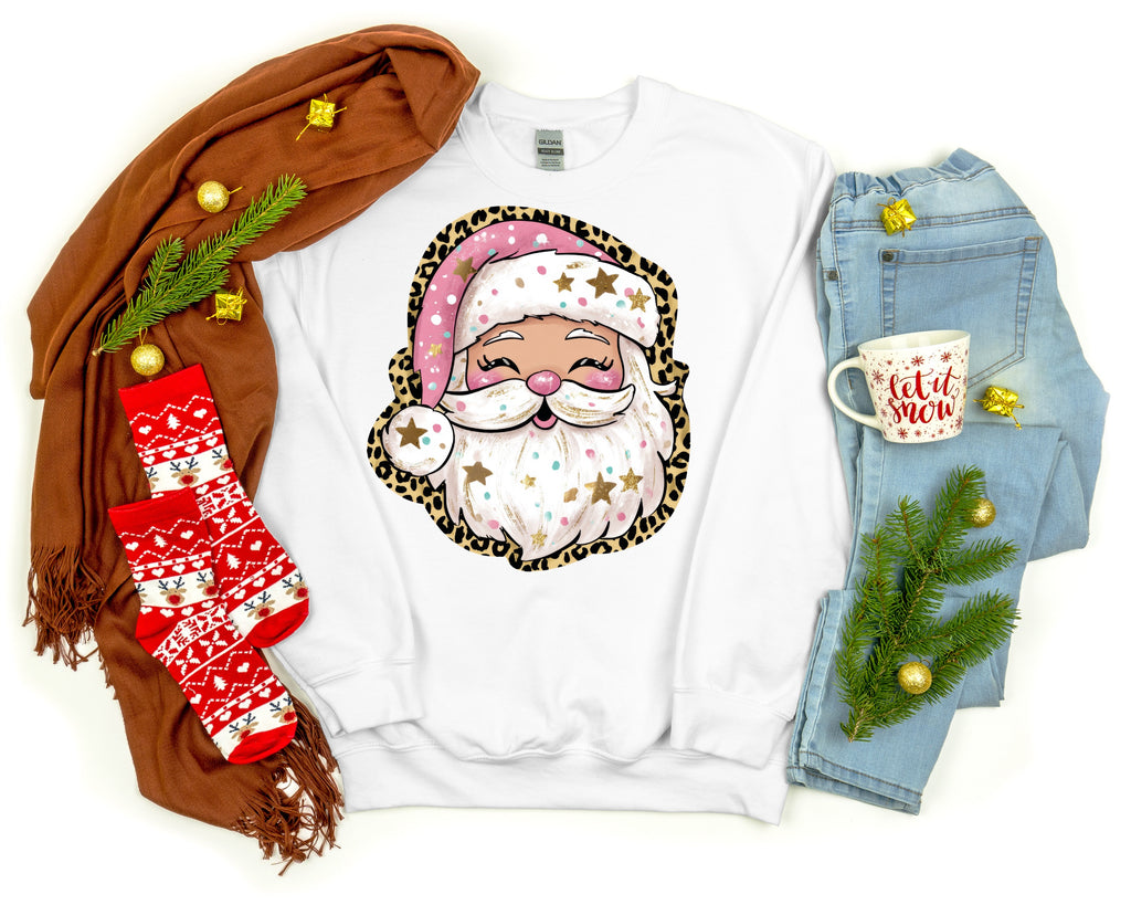 Preppy Santa Sweatshirt
