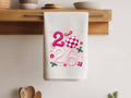 2026 Faux Yarn New Years Kitchen Towel