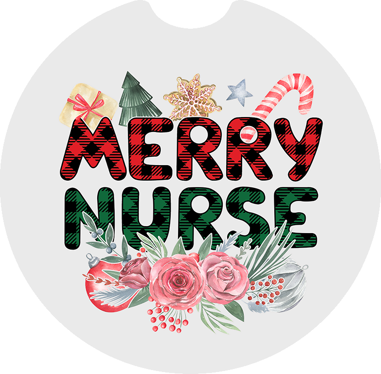 Nurse Car Coaster - Set of 2