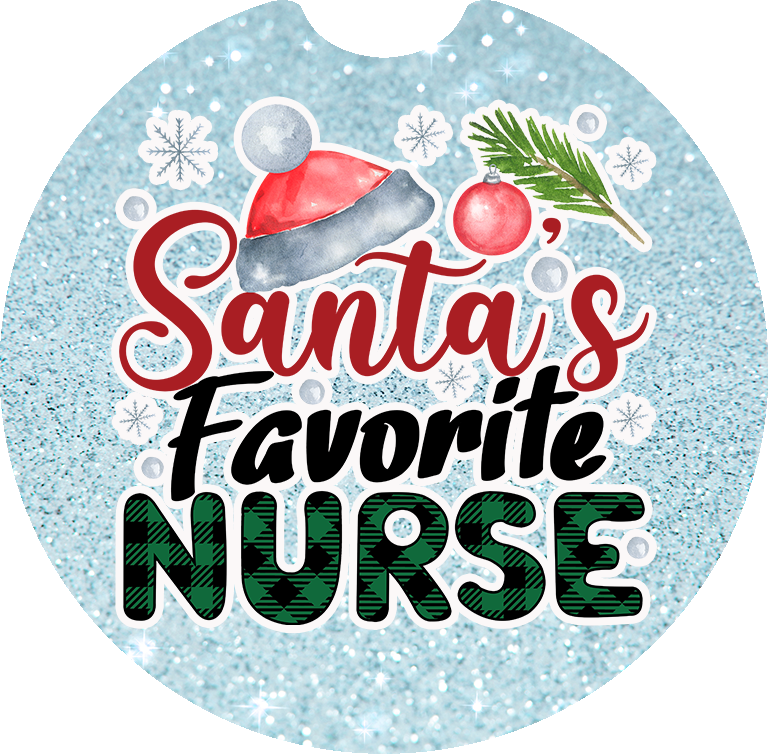 Nurse Car Coaster - Set of 2