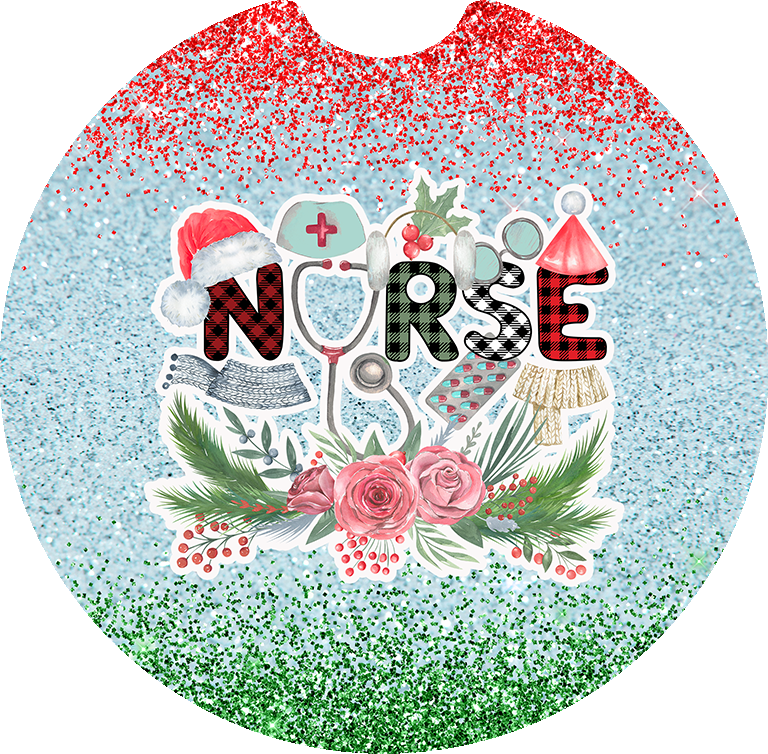 Nurse Car Coaster - Set of 2