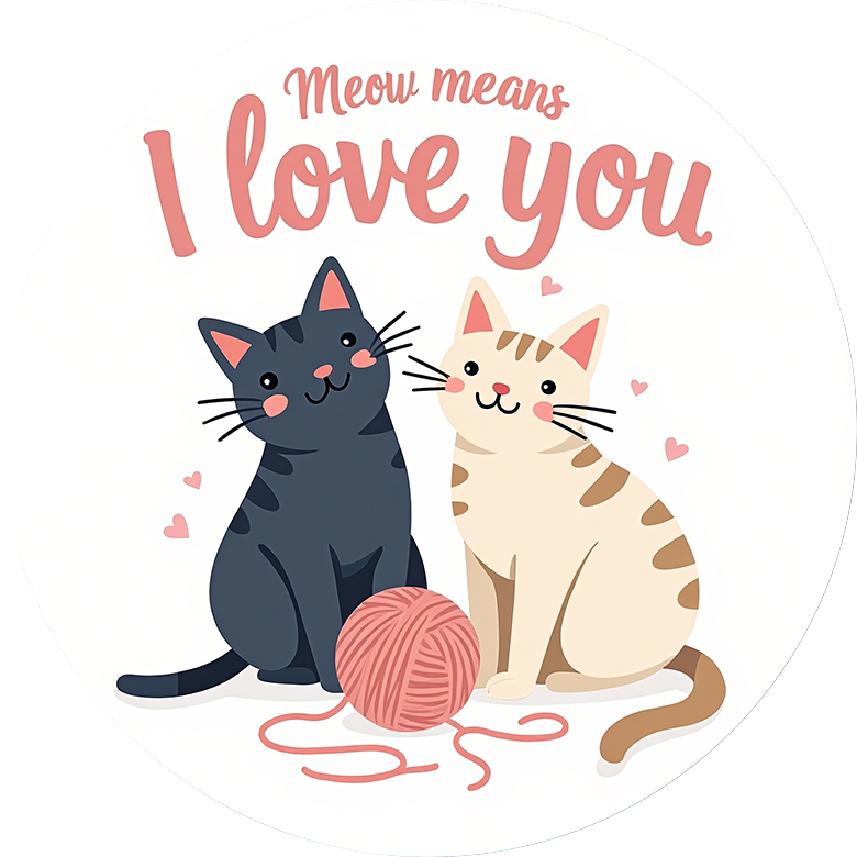 Pet Love Quote Car Coaster - Set of 2