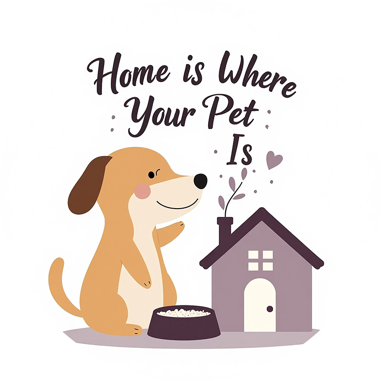 Pet Love Quote Car Coaster - Set of 2