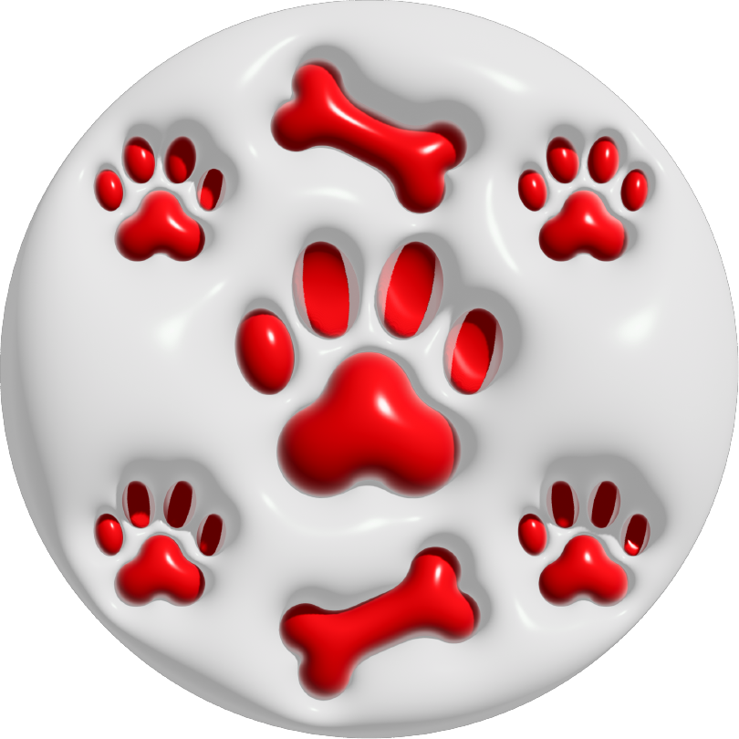 About Puff Dog Car Coaster - Set of 2