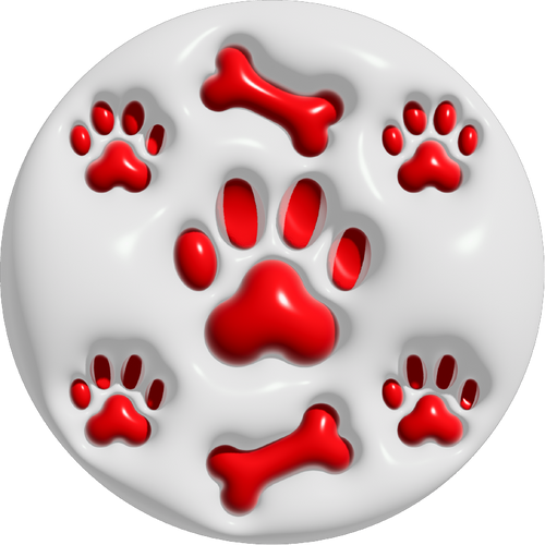 About Puff Dog Car Coaster - Set of 2