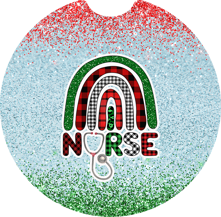 Nurse Car Coaster - Set of 2