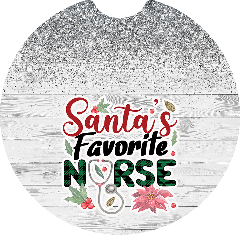 Nurse Car Coaster - Set of 2