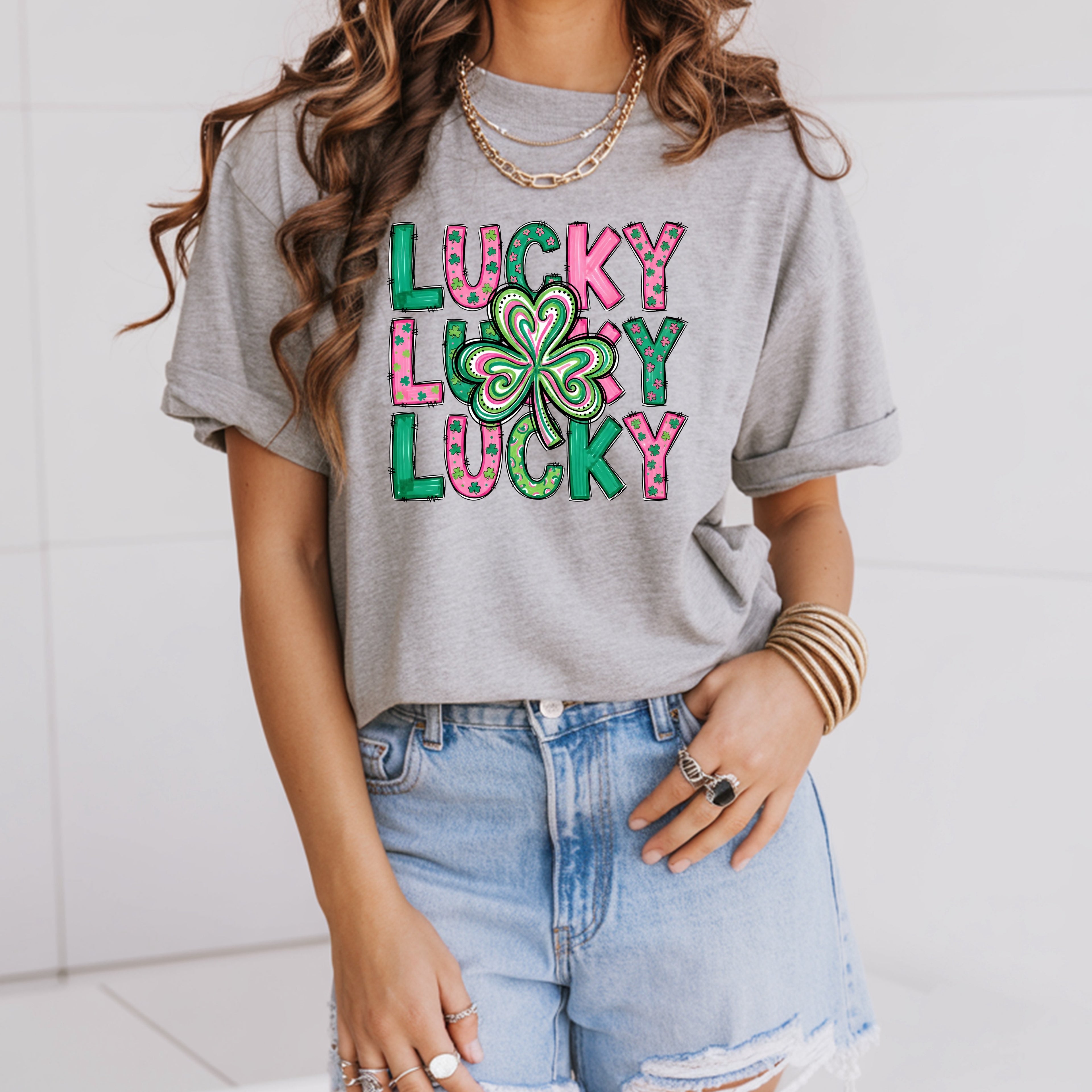Lucky, Lucky, Lucky St. Patrick's Day T-Shirt