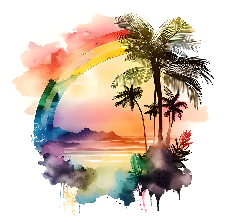 Beach Car Coaster - Set of 2