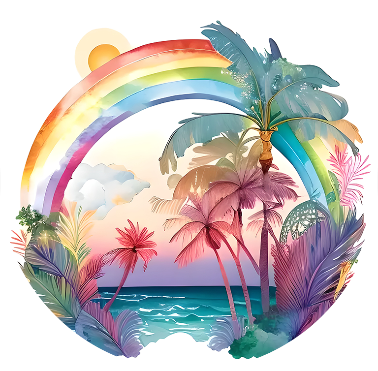 Beach Car Coaster - Set of 2