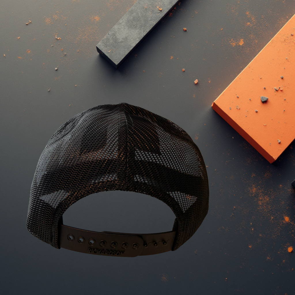 Get Plowed Engraved Patch Trucker Cap