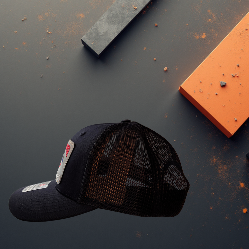 HorsePower On the Hudson Embroidered  Patch Trucker Cap