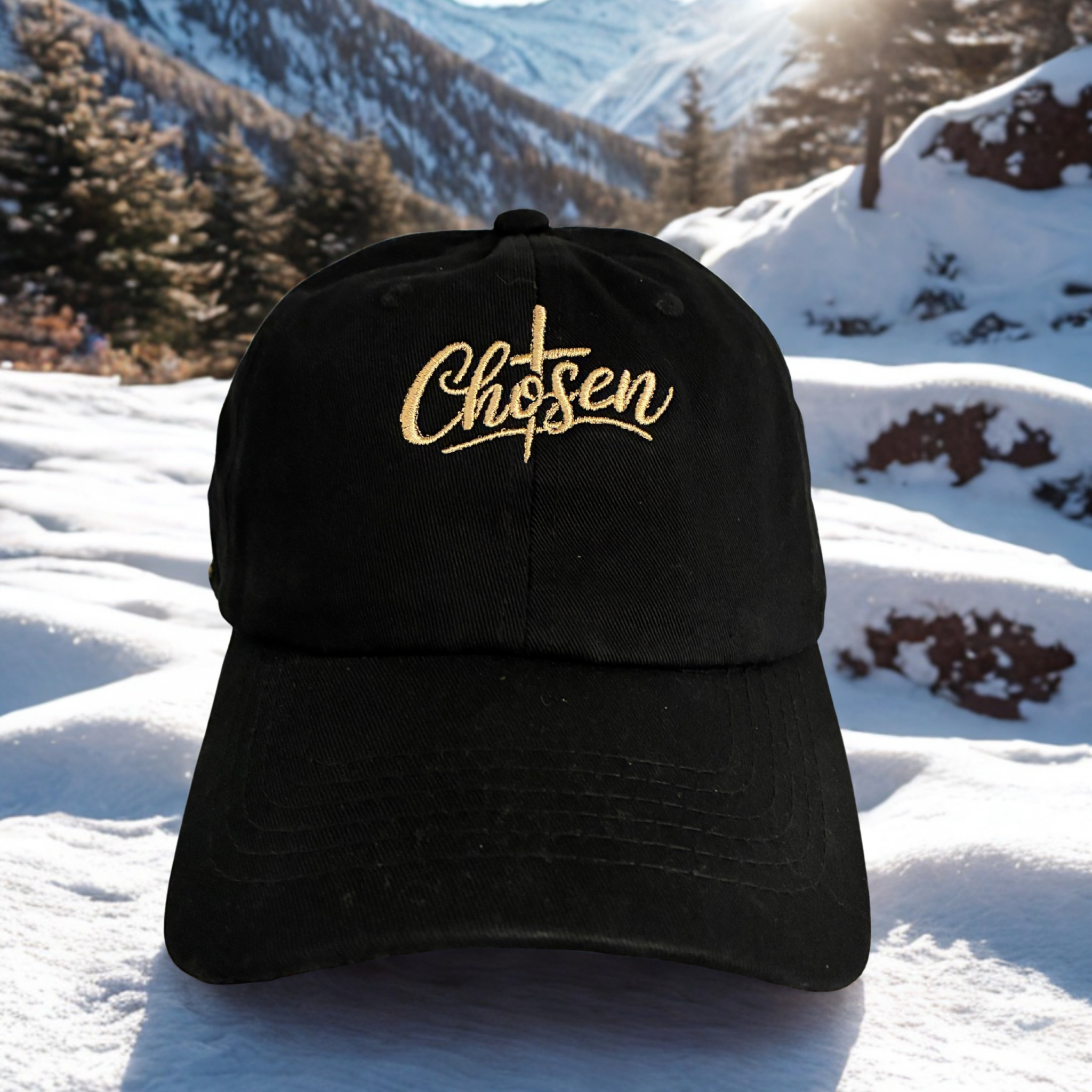 Chosen Embroidered Baseball Cap