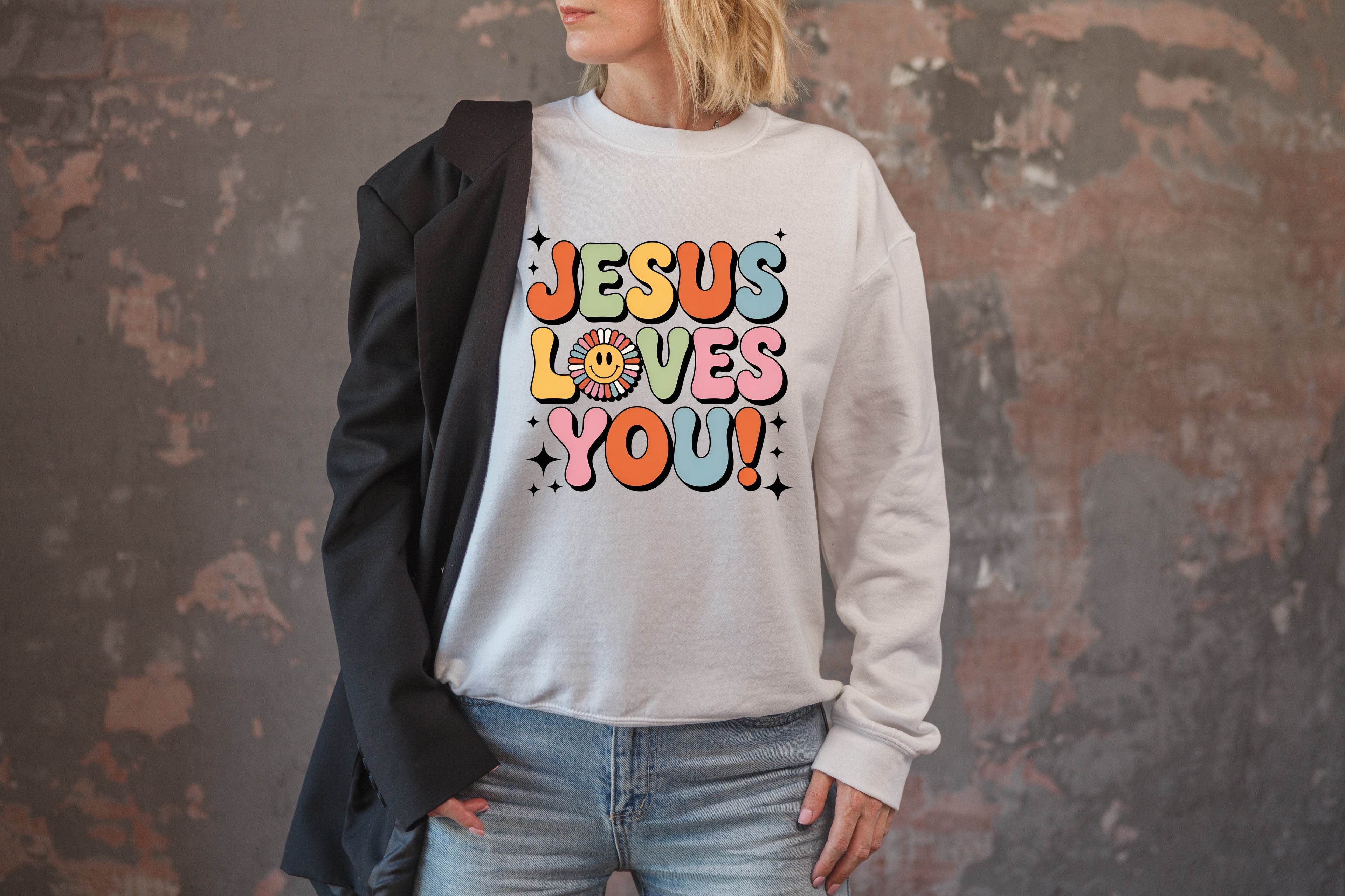 Jesus Loves You Sweatshirt