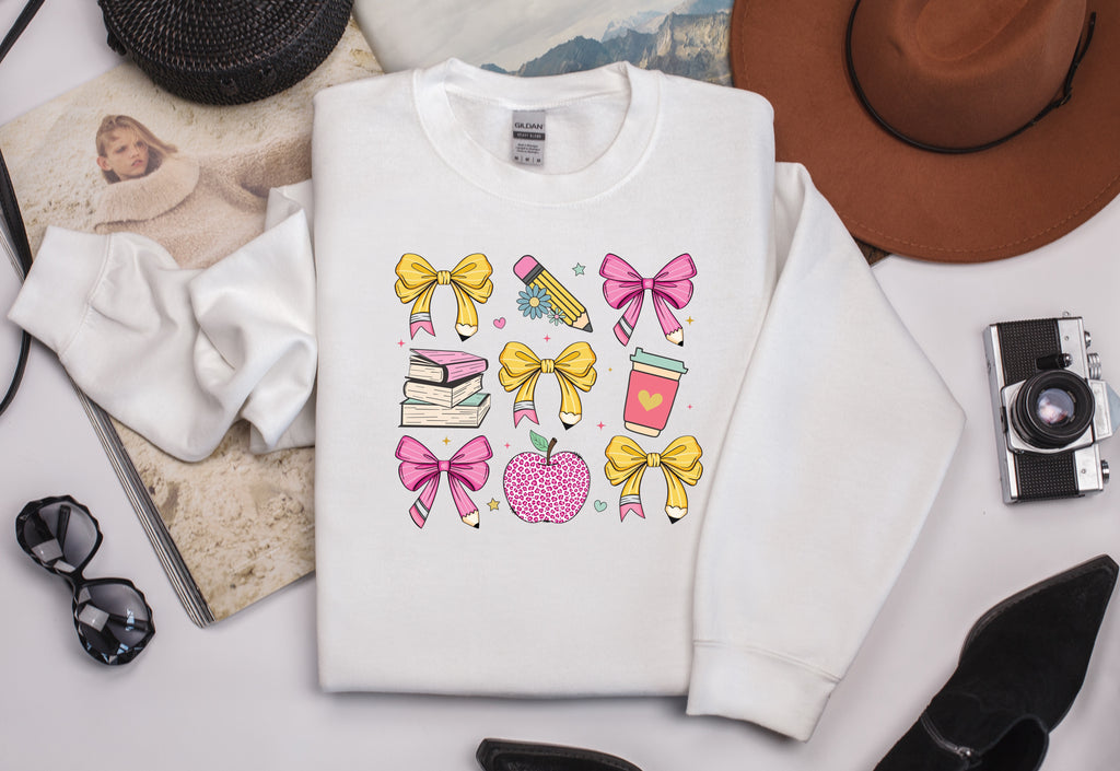 Coquette Classroom Cuties – Teacher Elements Mix & Match Sweatshirt