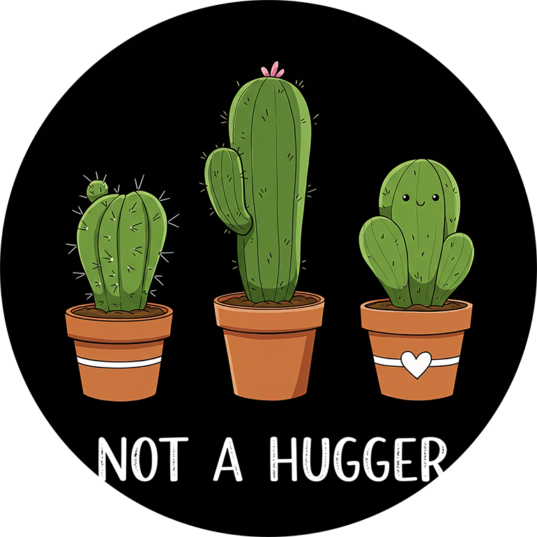 Cut Plant Related Car Coaster- Set of 2